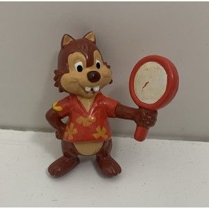 Vintage Chip N’ Dale Rescue Rangers Mini Figure Kellogg’s Cereal Prize Toy